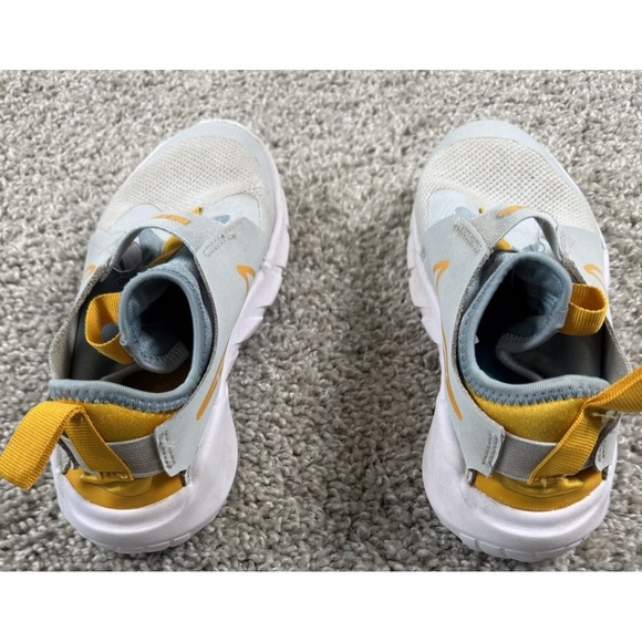Nike Flex Runner 2 Aura University Gold Youth Slip On Sneakers Tennis Shoes 3Y - Picture 3 of 7